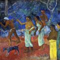 Поль Гоген - Сцена из жизни таитян